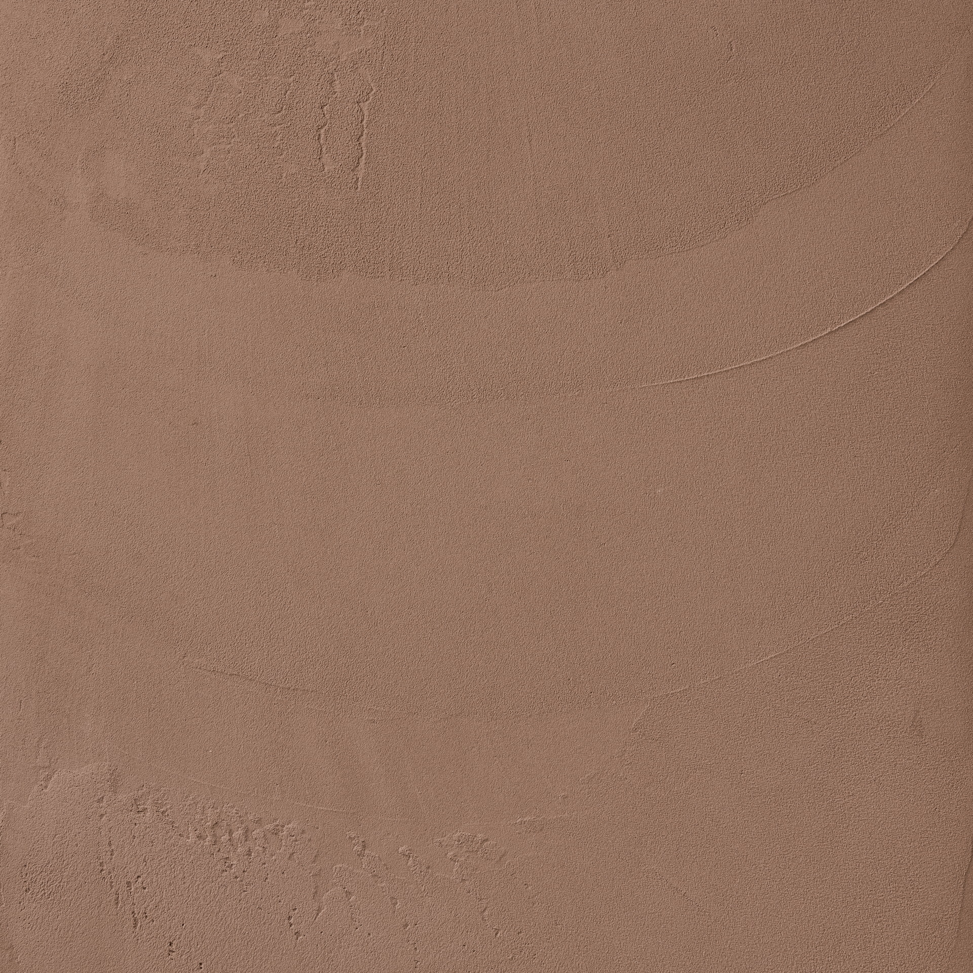 Fine grained finishing clay plaster called TerraVista Smooth produced by Matteo Brioni - Intonachino fine a base di argille TerraVista Liscio prodotto da Matteo Brioni