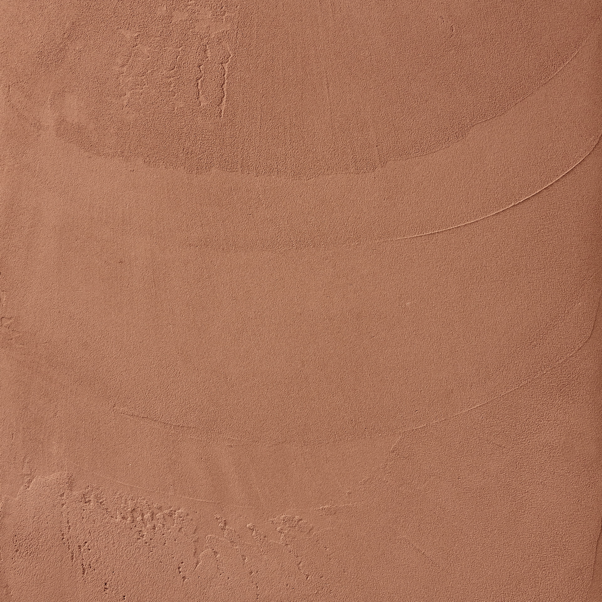 Fine grained finishing clay plaster called TerraVista Smooth produced by Matteo Brioni - Intonachino fine a basedi argille TerraVista Liscio prodotto da Matteo Brioni