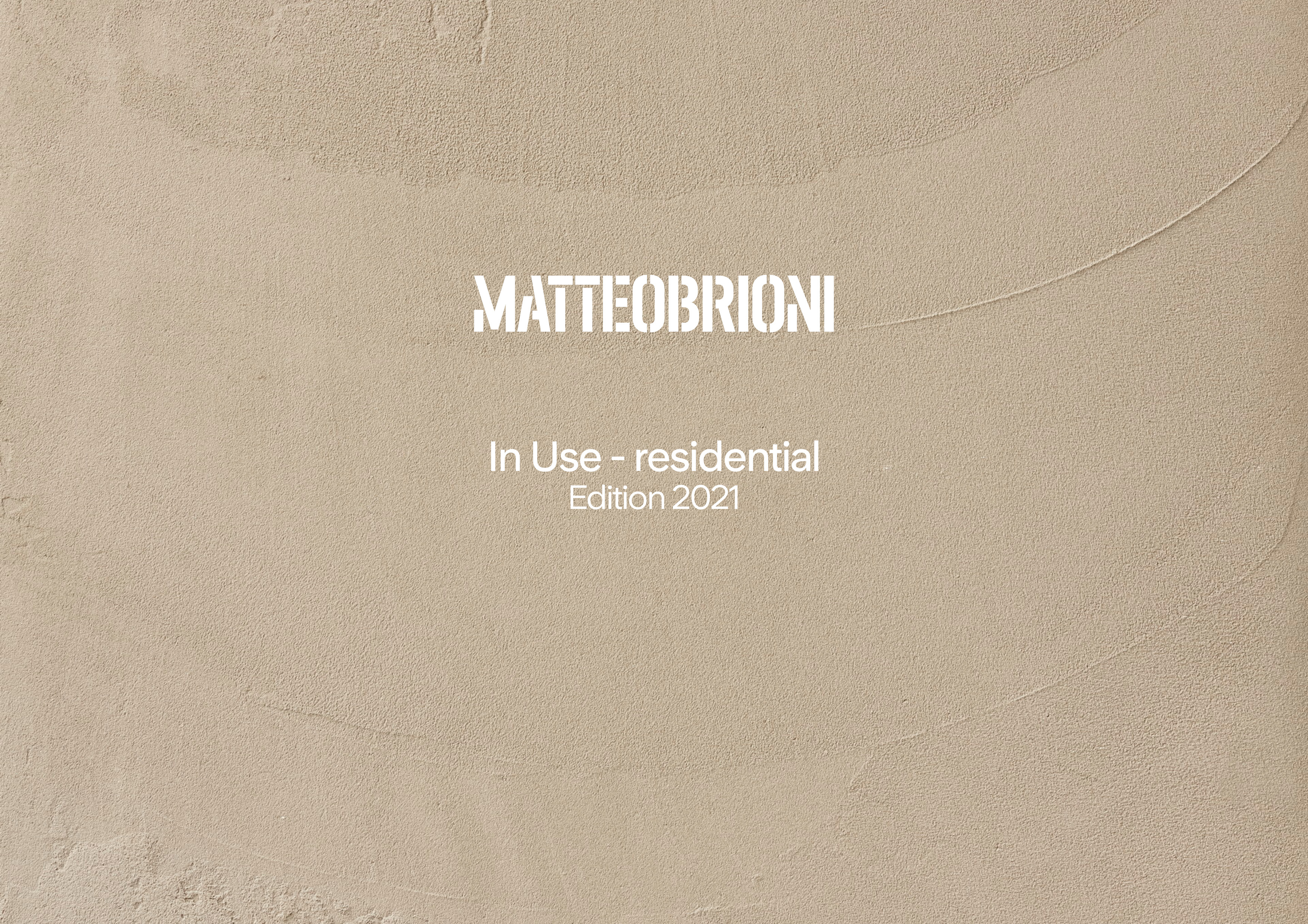 Matteo Brioni In Use 2021 Residential presentation English, by Lorenzo Carmassi