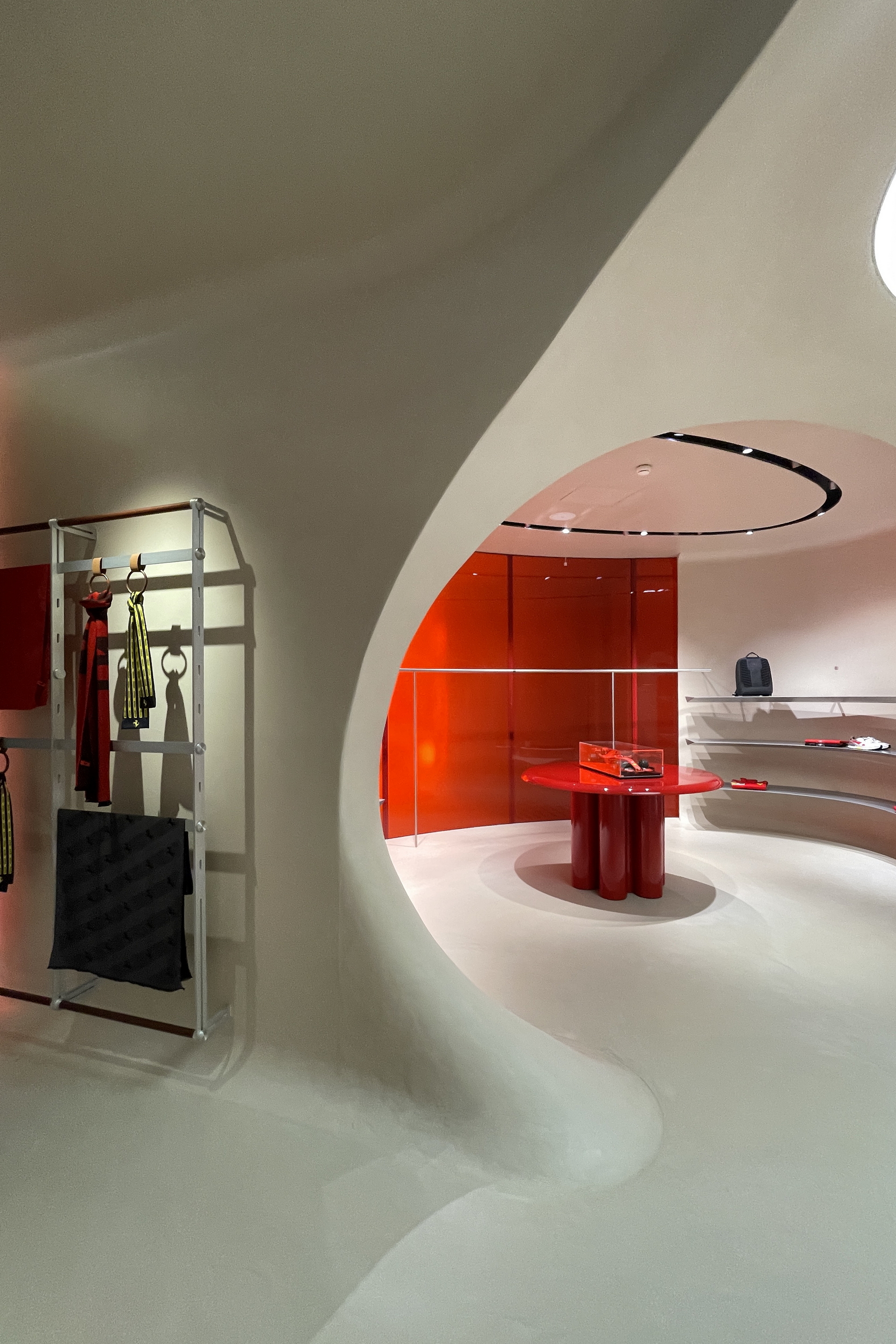 Shop Ferrari Maranello by Sybarite, photo by Matteo Brioni