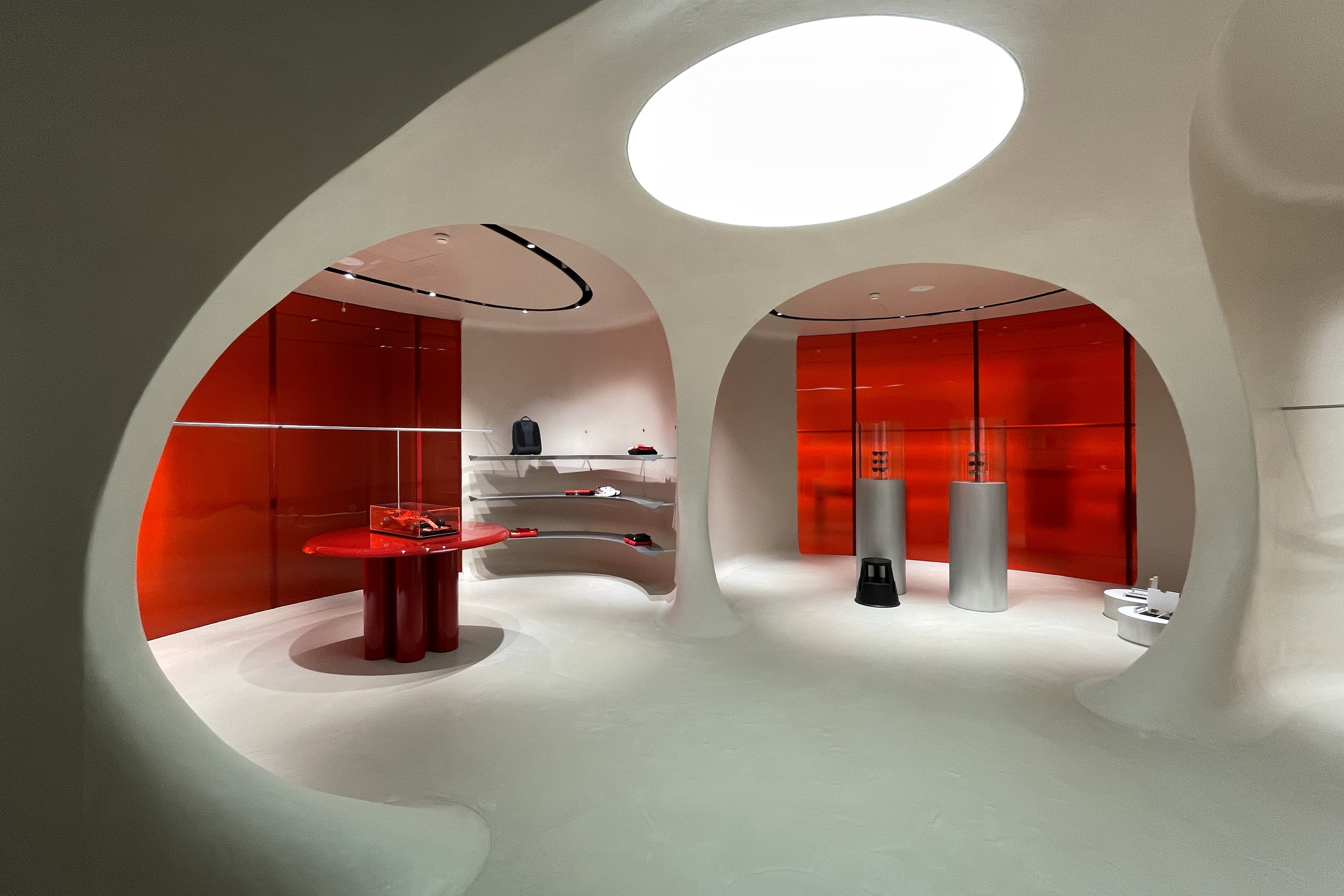 Shop Ferrari Maranello by Sybarite, photo by Matteo Brioni