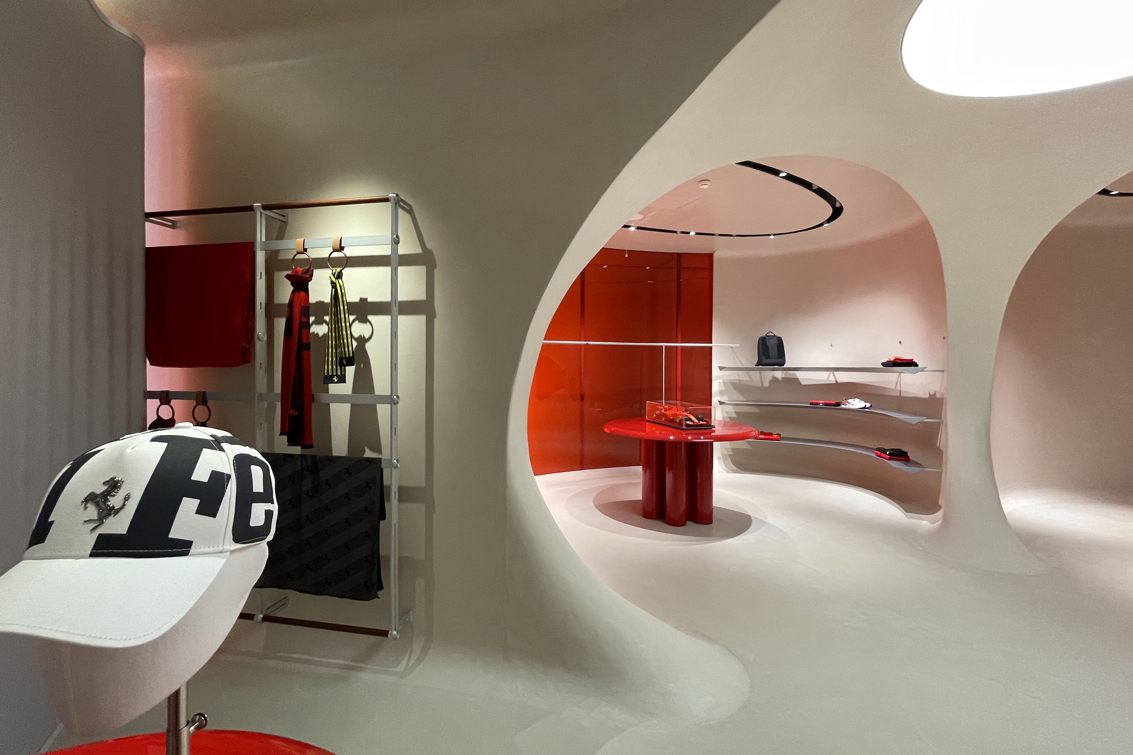 Shop Ferrari Maranello by Sybarite, photo by Matteo Brioni