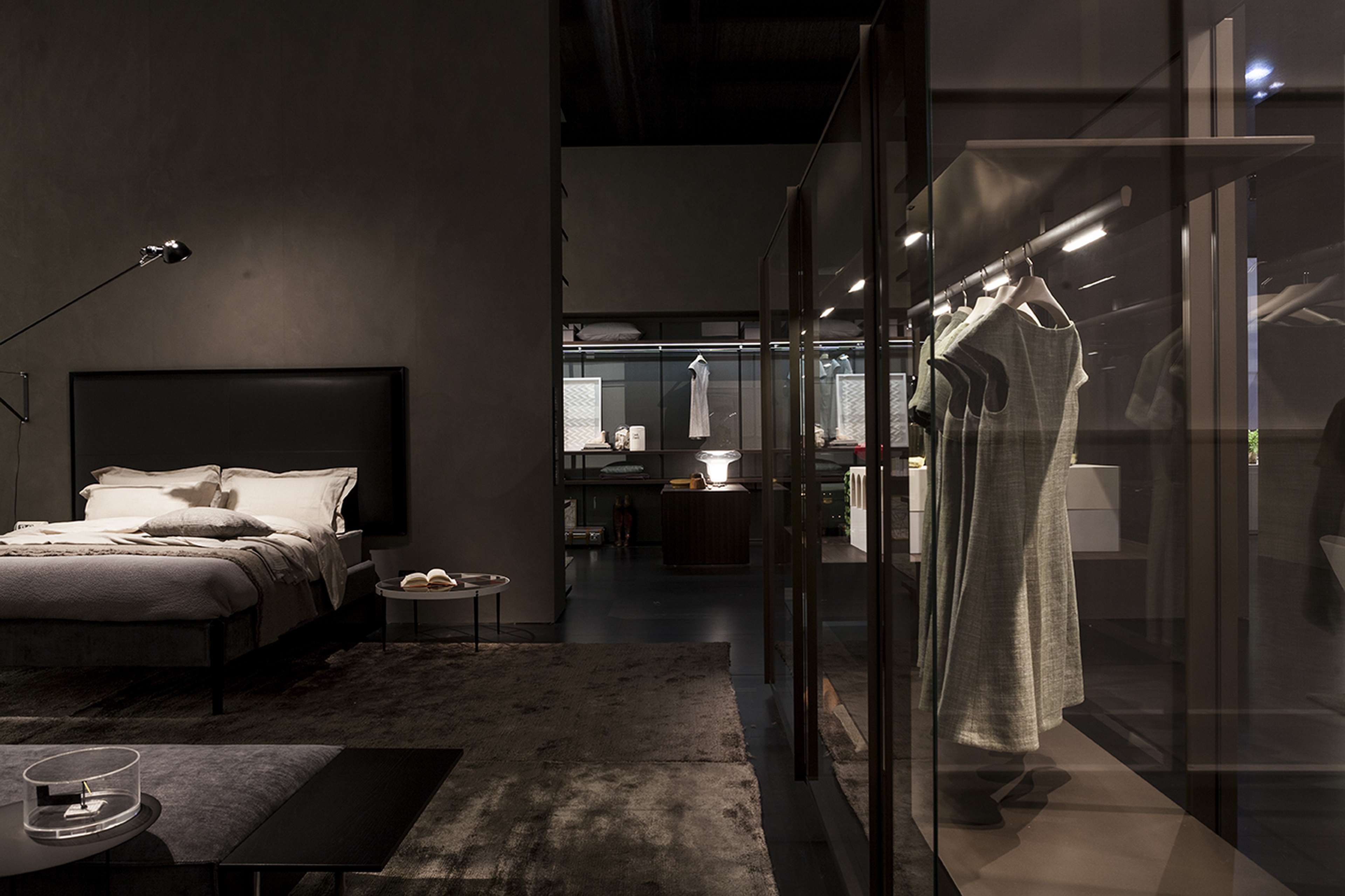 Stand Molteni &#038; Co in Salone del Mobile, Milan, made with TerraVista Smooth Plus Sale Grigio