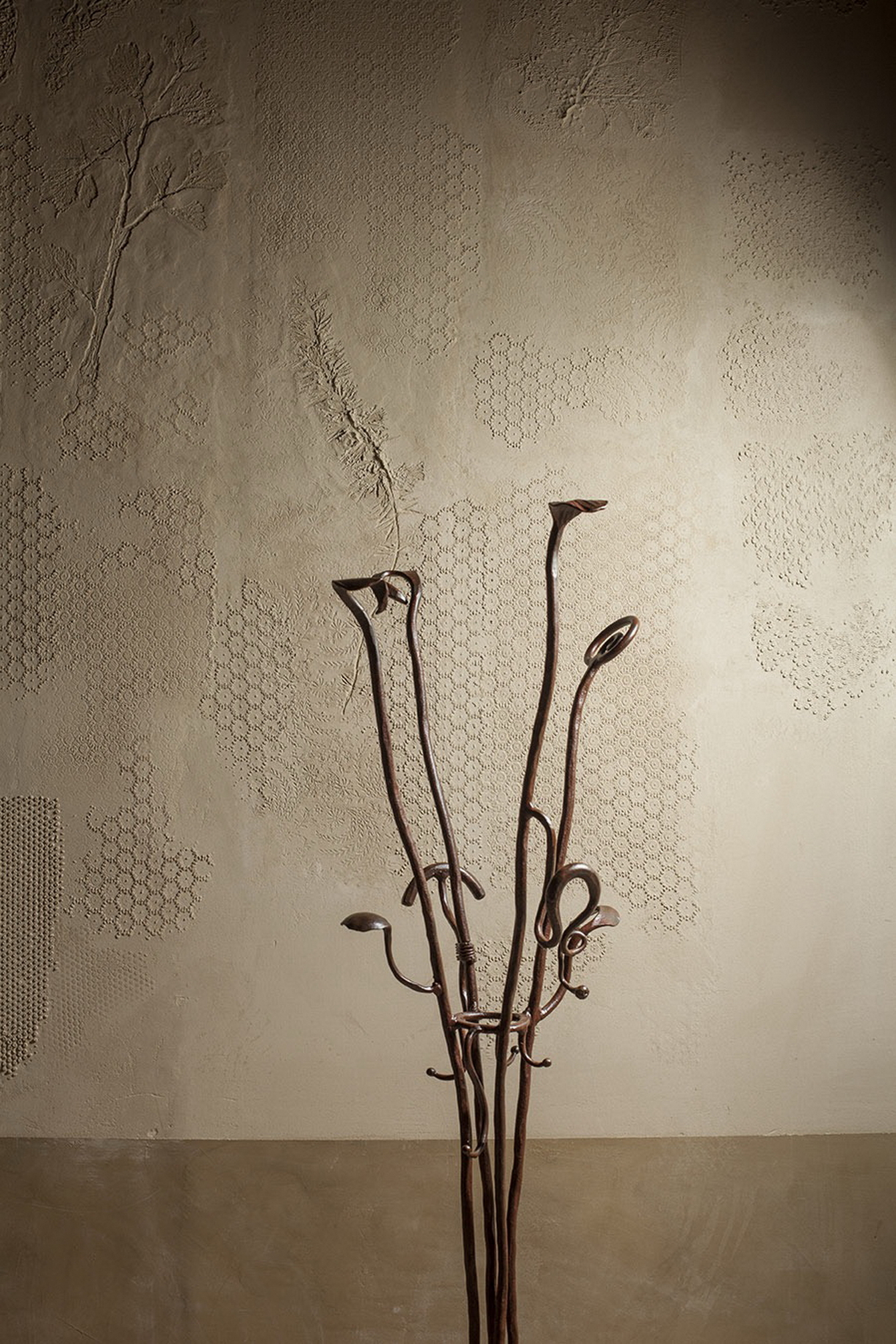 Vinaria restaurant in Venice by Isabella Breda, made with TerraEvoca 2 Layers Floral Cannella photo by Bruno Pulici