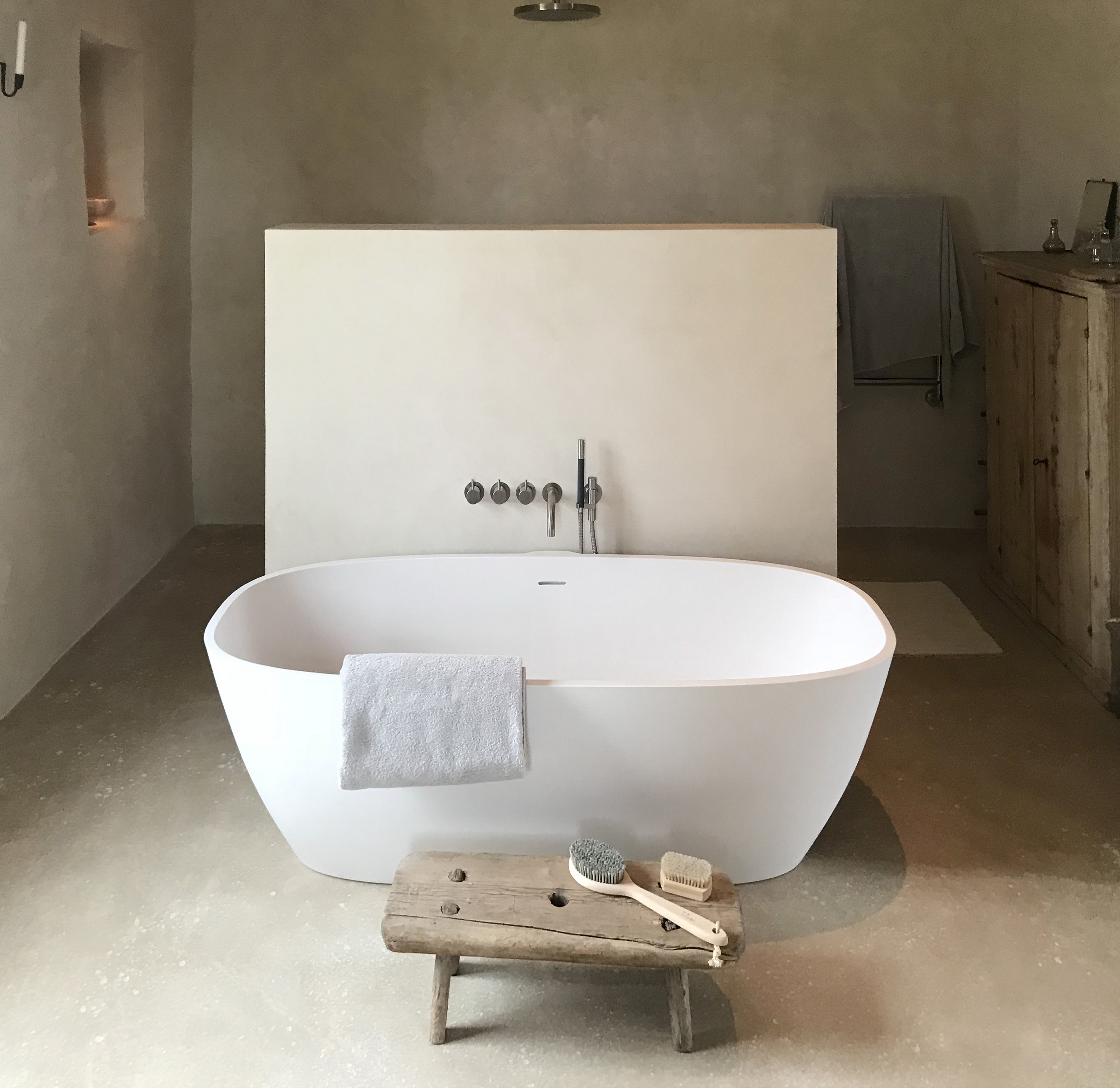 Private residence in Pienza made with TerraTon Floor Wabi Cannella