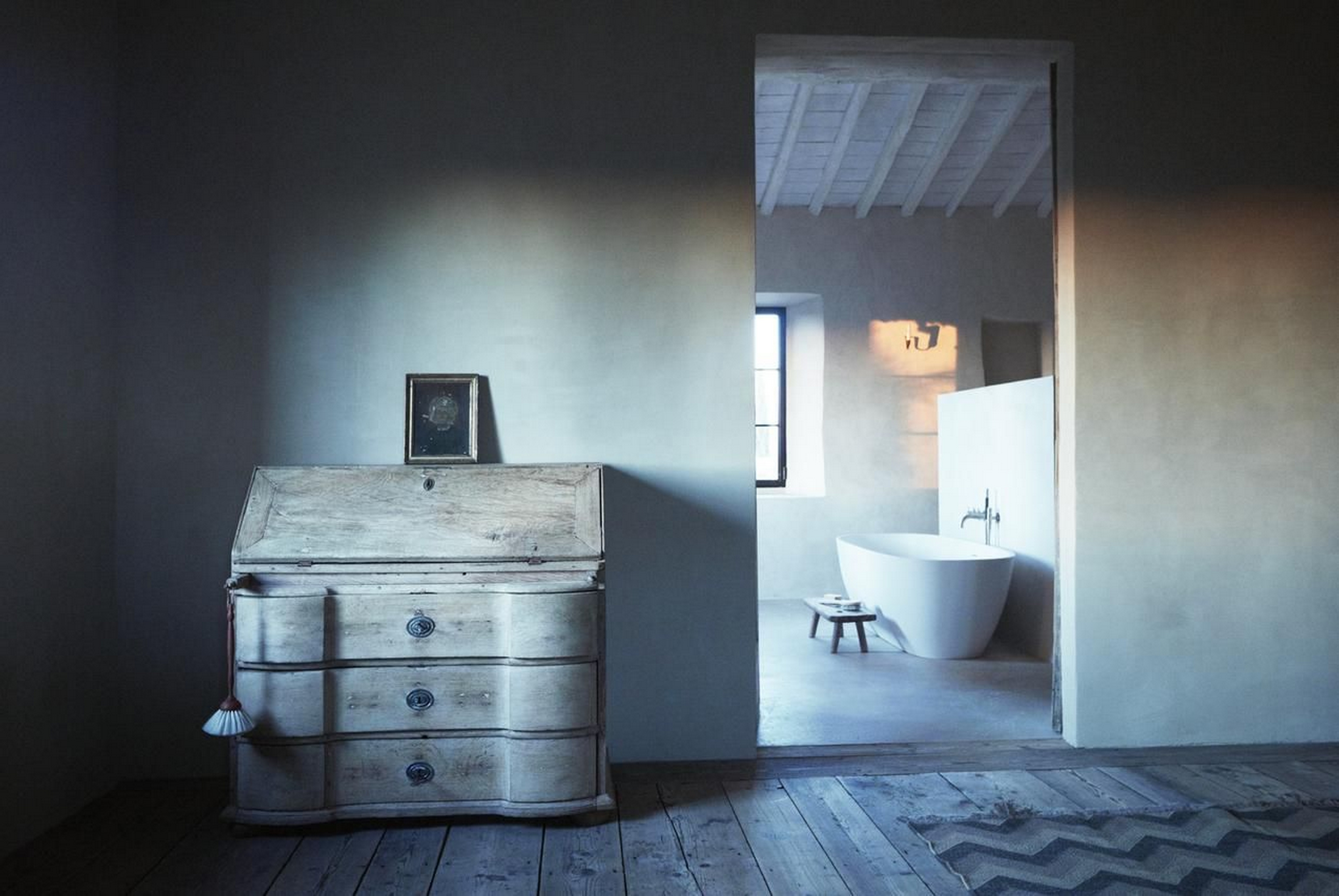 Private residence in Pienza made with TerraVista Smooth Fango, photo by Mikael Jansson