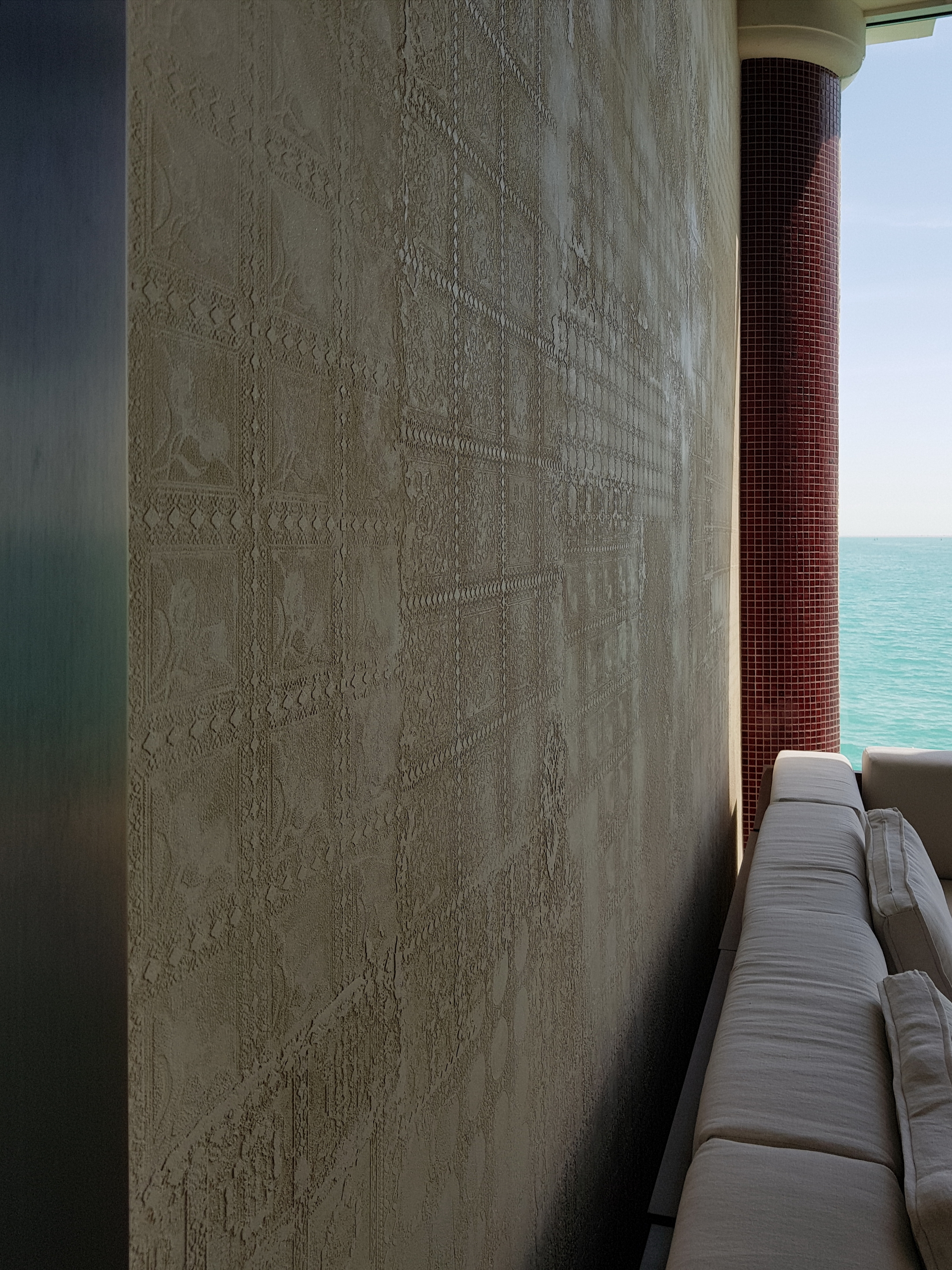 Marsa Katara restaurant in Doha, Qatar, by AlMana Group made with Terra Evoca 2 Layers Custom