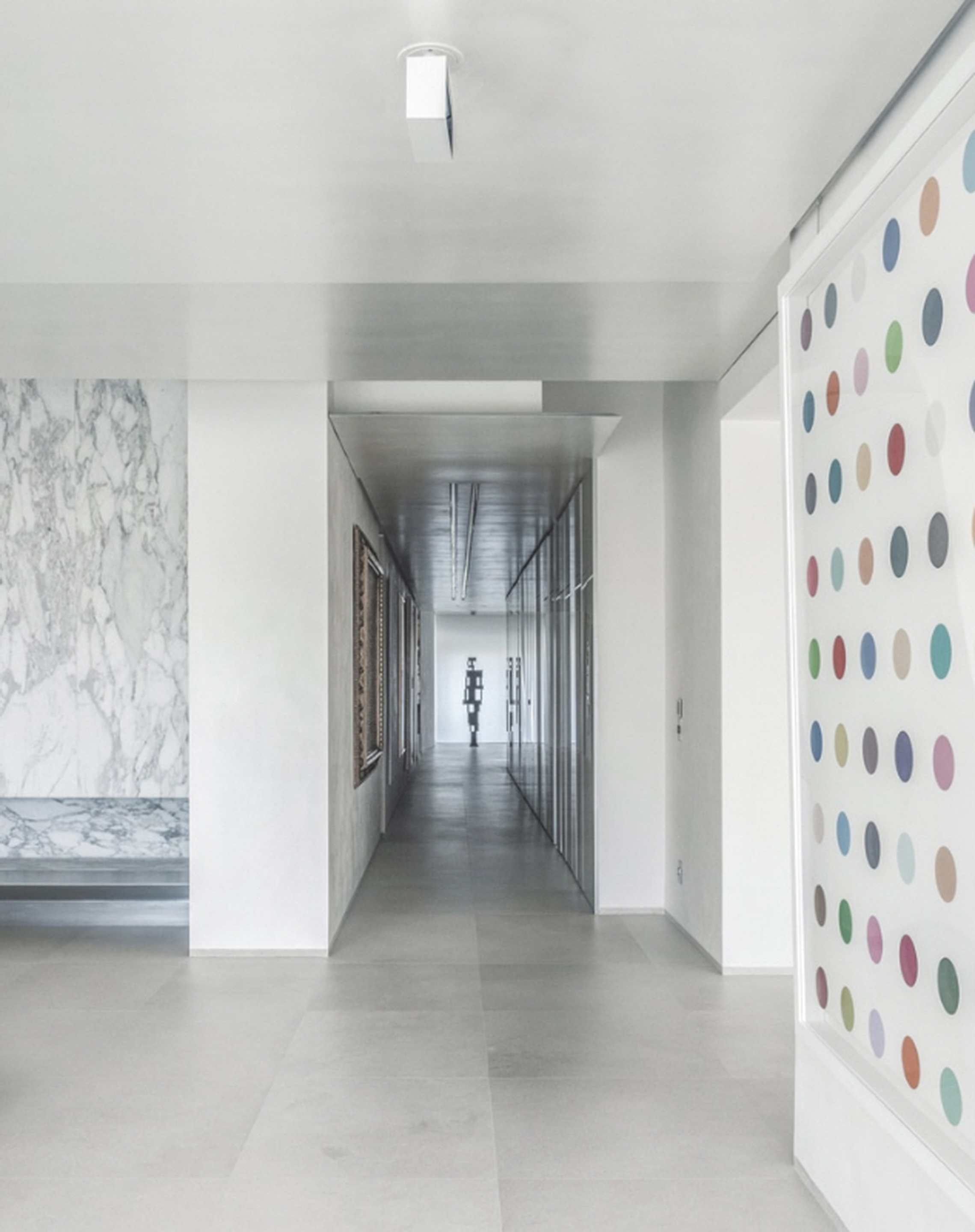 Domus Lucem in Rome, By MORQ, made with TerraCalix Smooth Custom, photo by Giulio Aristide