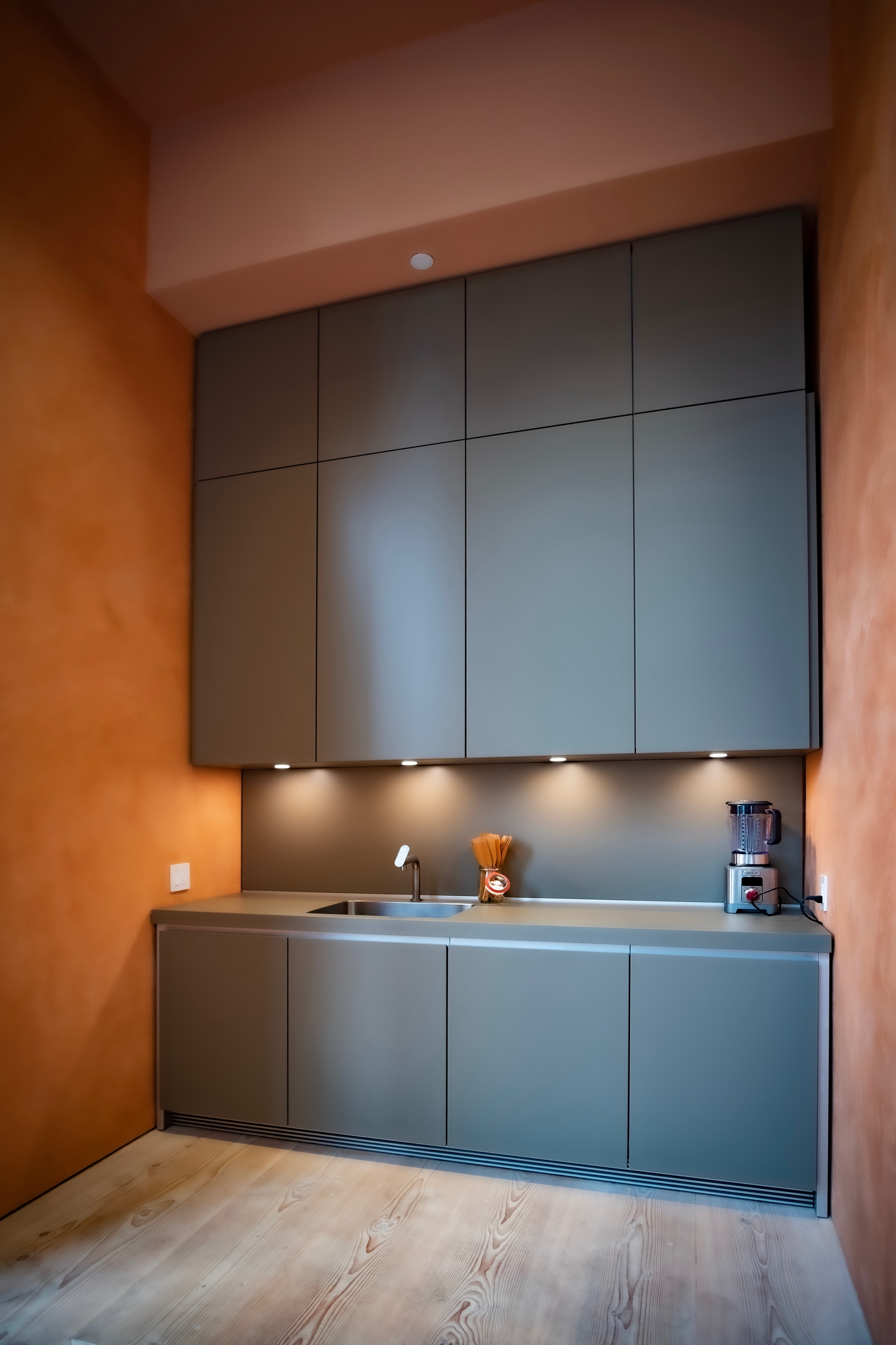 Showroom Bulthaup New York by Bulthaup Corporate Architecture, made with TerraCalix Smooth Custom