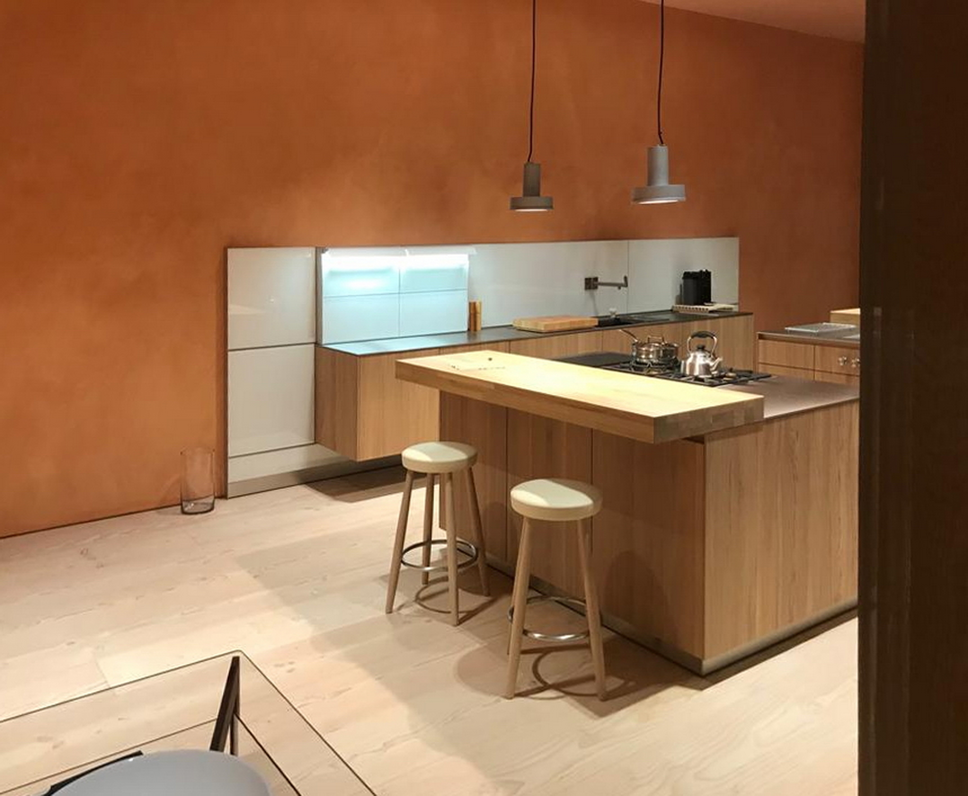 Showroom Bulthaup New York by Bulthaup Corporate Architecture, made with TerraCalix Smooth Custom