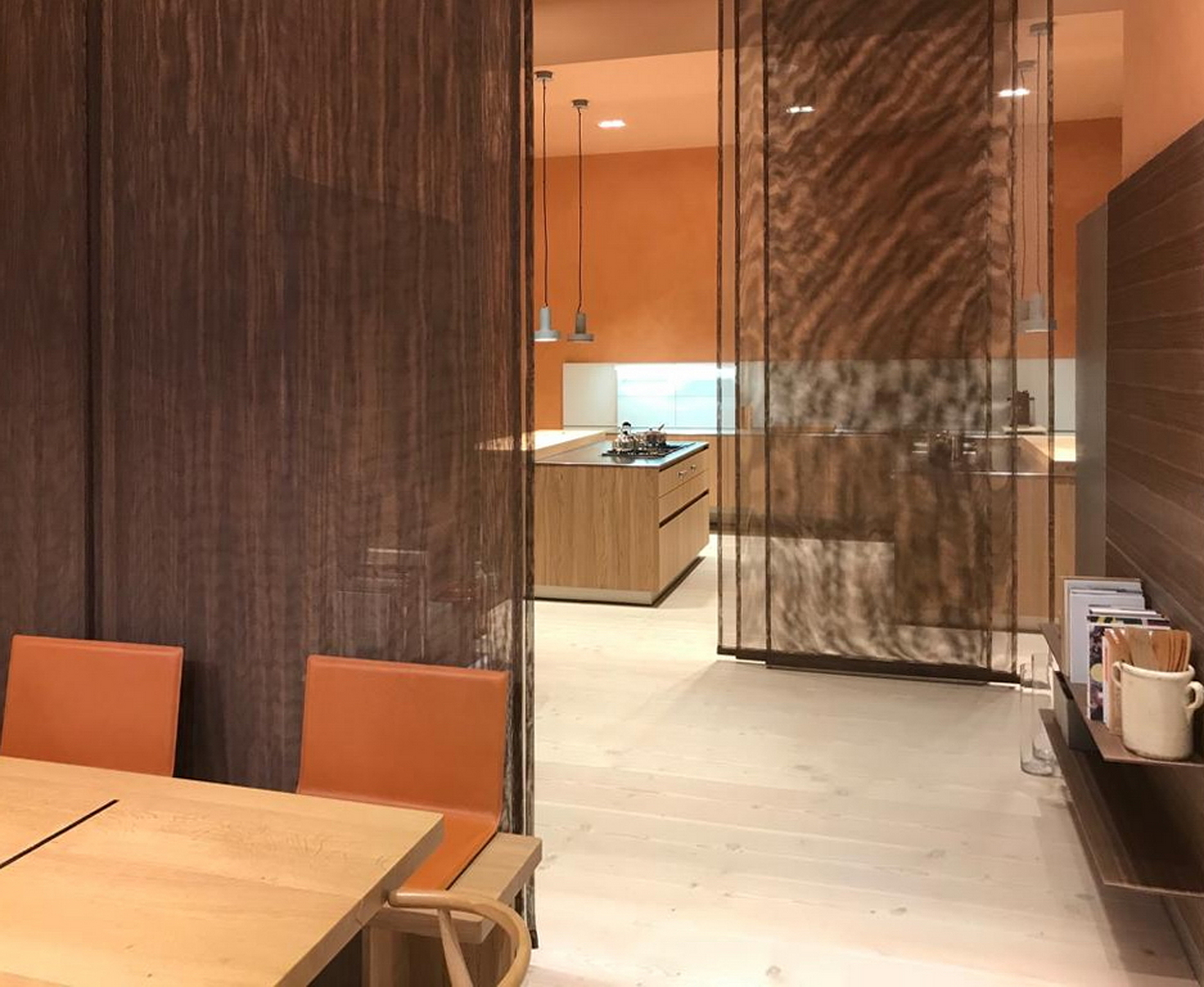 Showroom Bulthaup New York by Bulthaup Corporate Architecture, made with TerraCalix Smooth Custom