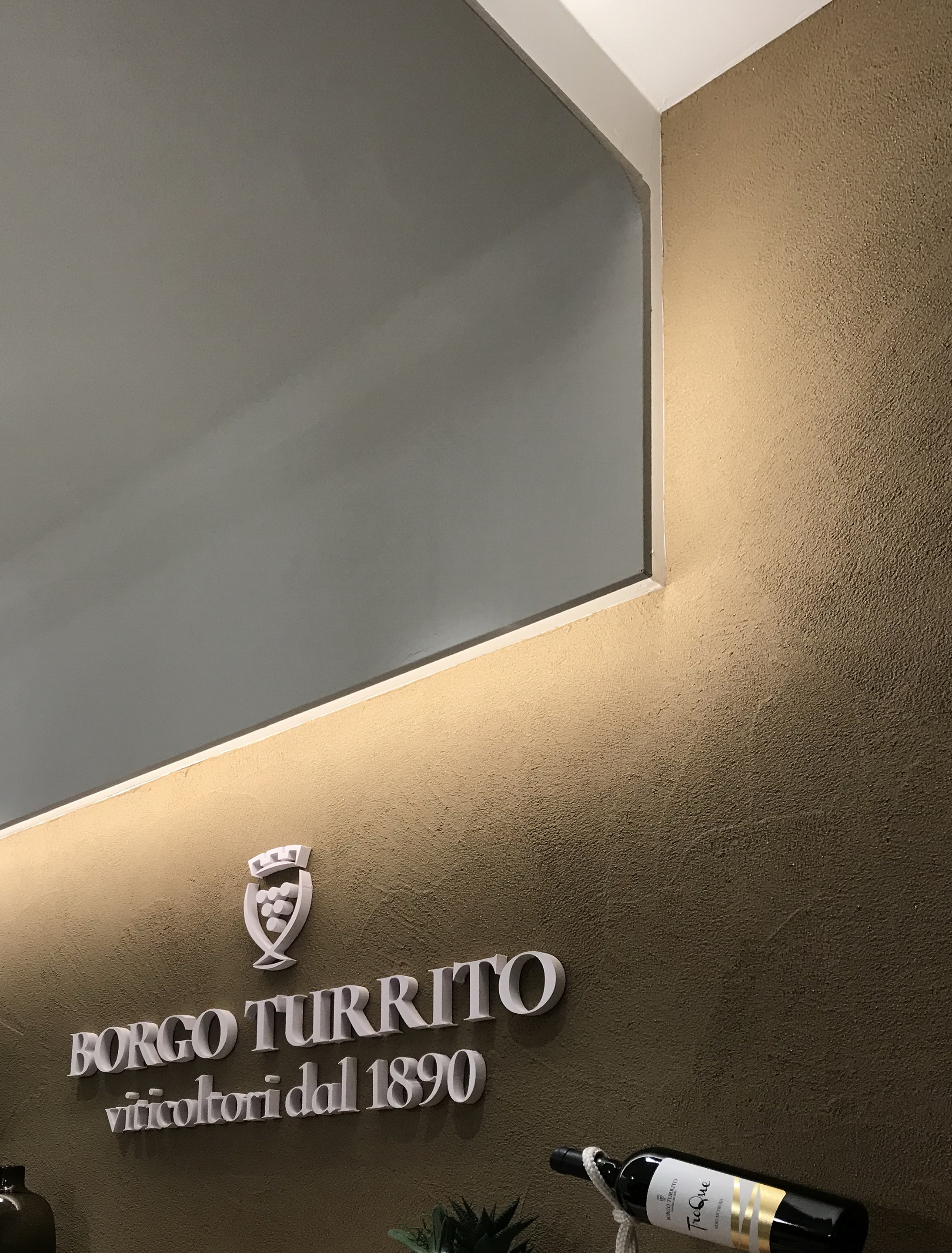 Borgo Turrito Winery in Foggia by DDUM Studio, made with MultiTerra Smooth Zenzero