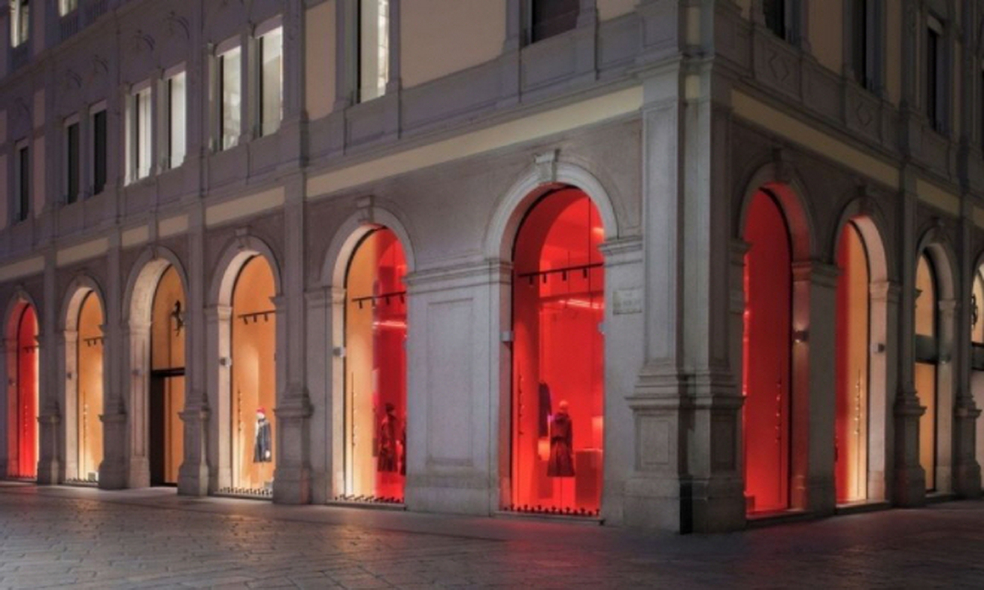 Ferrari flagship store in Milan by Sybarite, made with TerraVista Smooth Custom