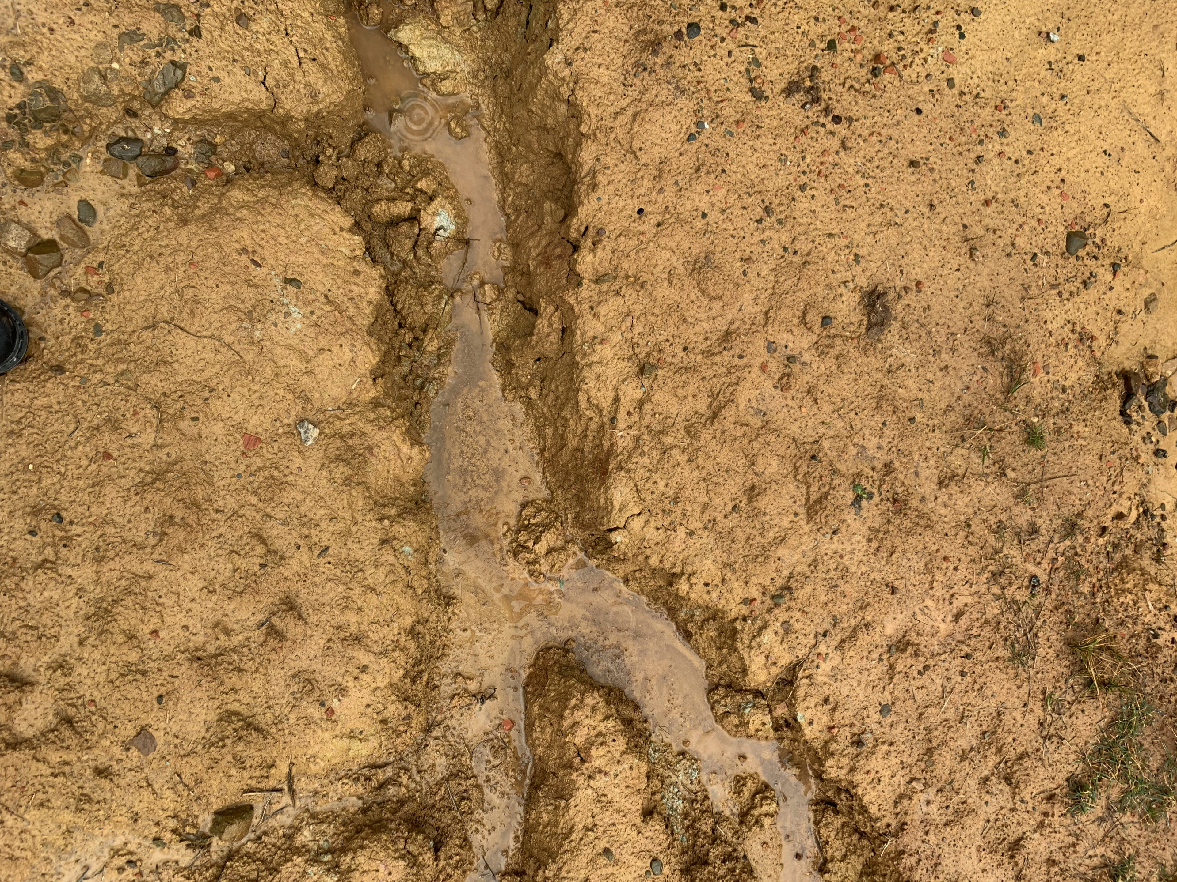 Clay quarry in Sardinia, Italy