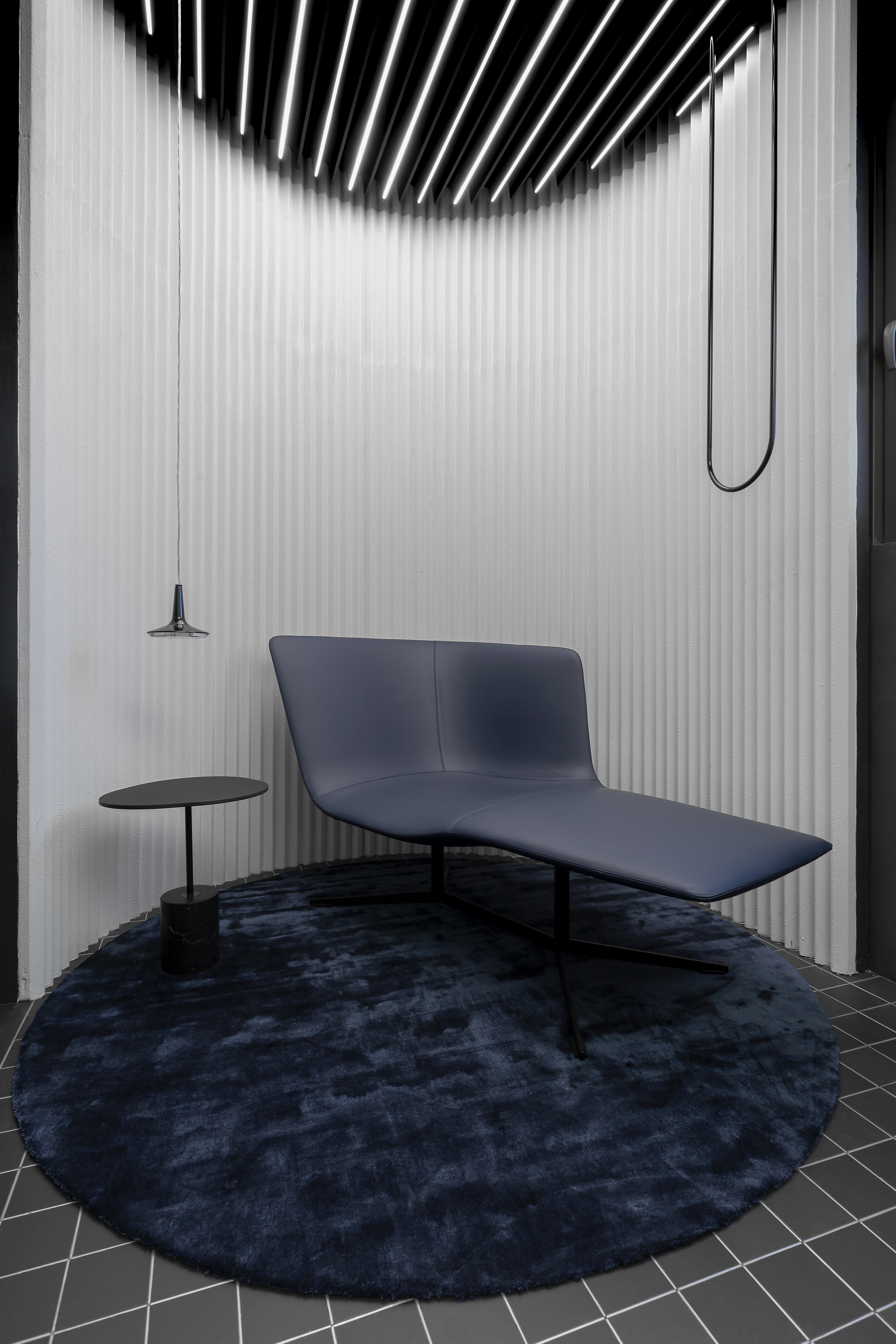 Teatro Arcimboldi camerino by Studio Francesco Rota made with TerraVista Smooth Plus Custom, photo by Luca Privitera