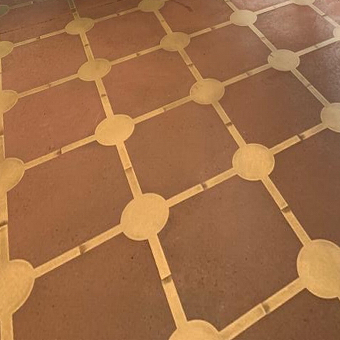 Stand Wall&#038;Deco in Maison Objet Paris 2019, made with Matteo Brioni's TerraTon Floor Smooth Cammeo with TerraFrame inserts  by Marialaura Rossiello Studio Irvine