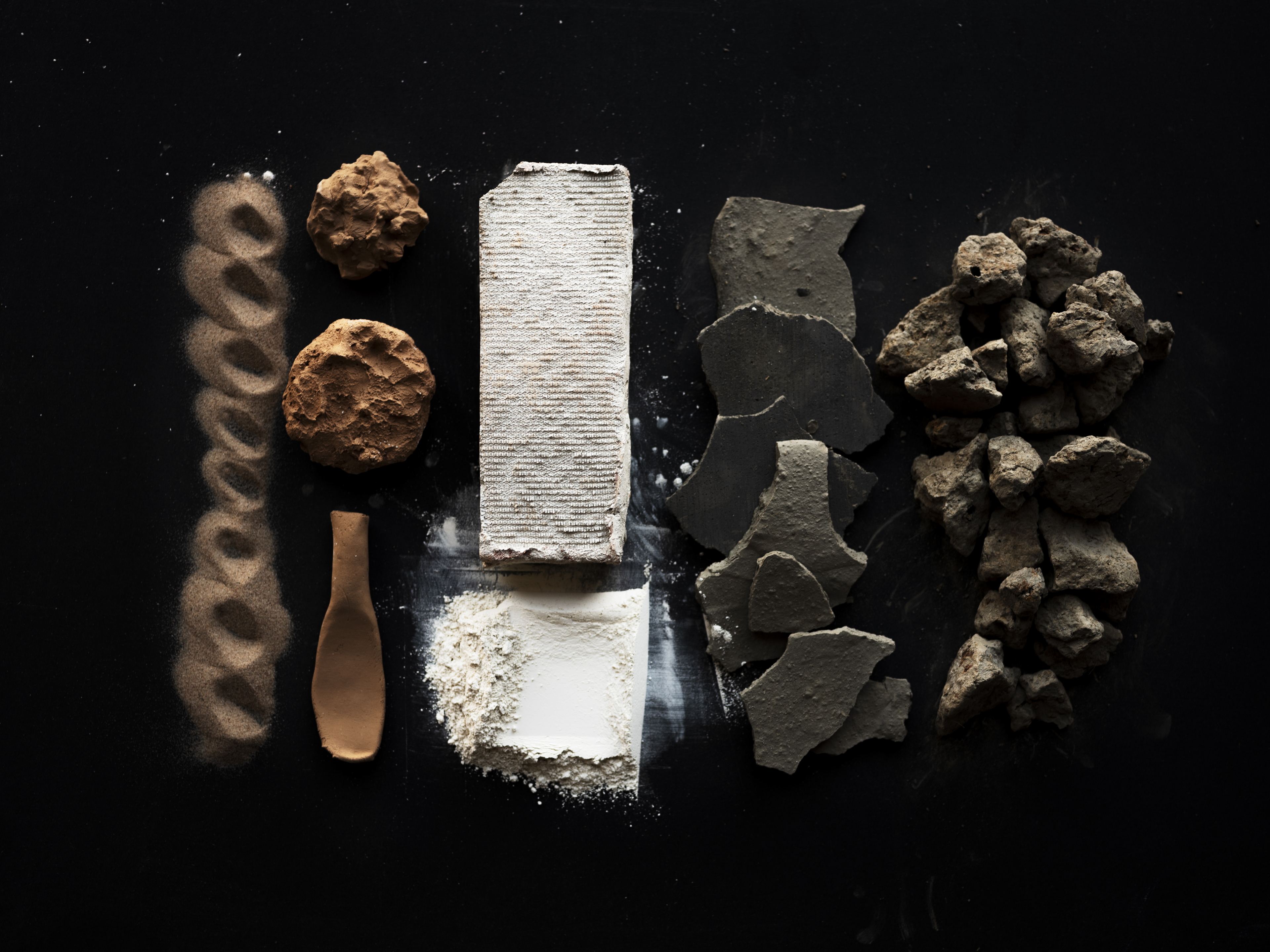 Moodboard terra cruda, foto di Bjornar Ovrebo