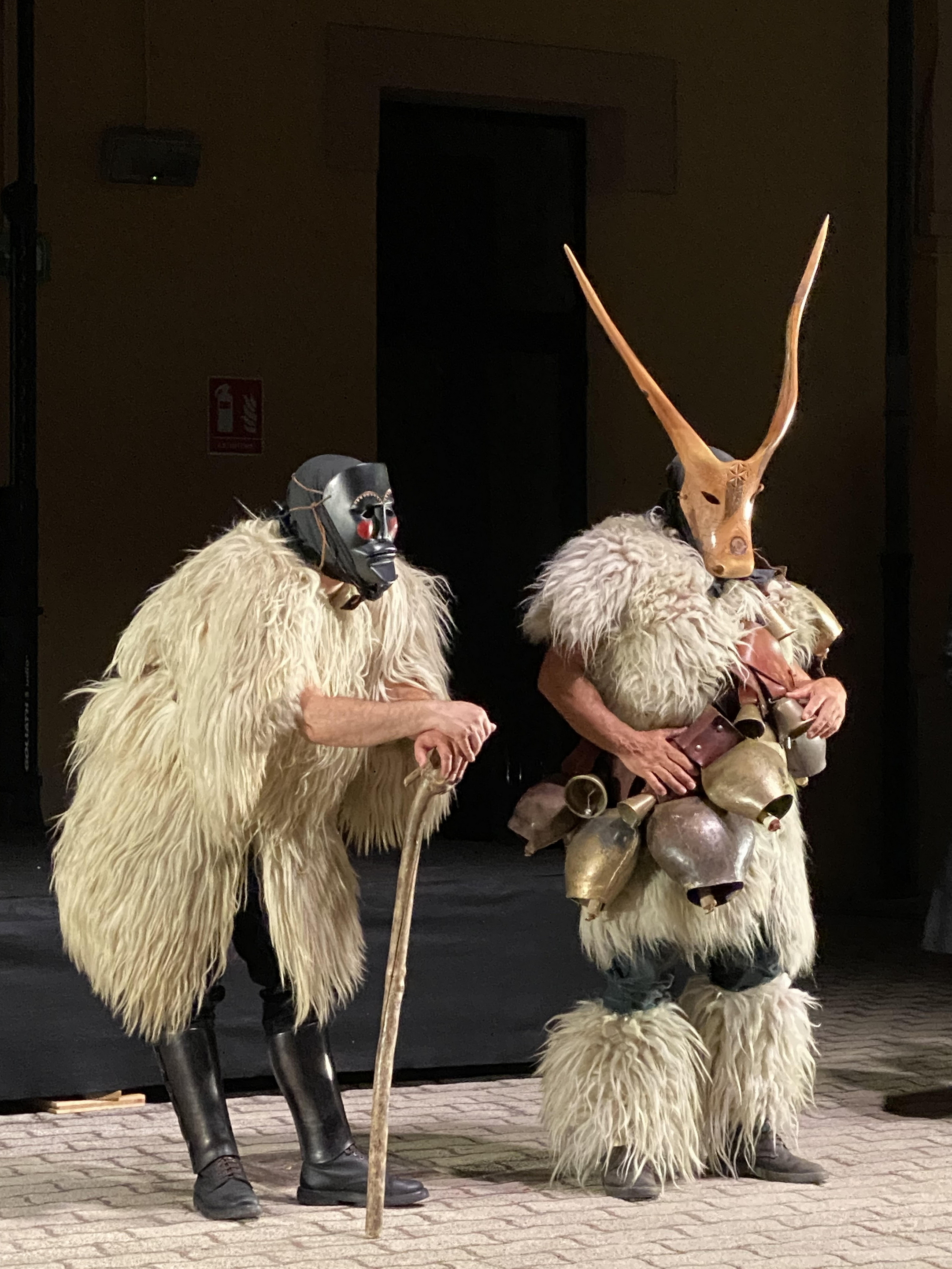 Mamuthones in Sardegna, foto di Azzurra Bergamini