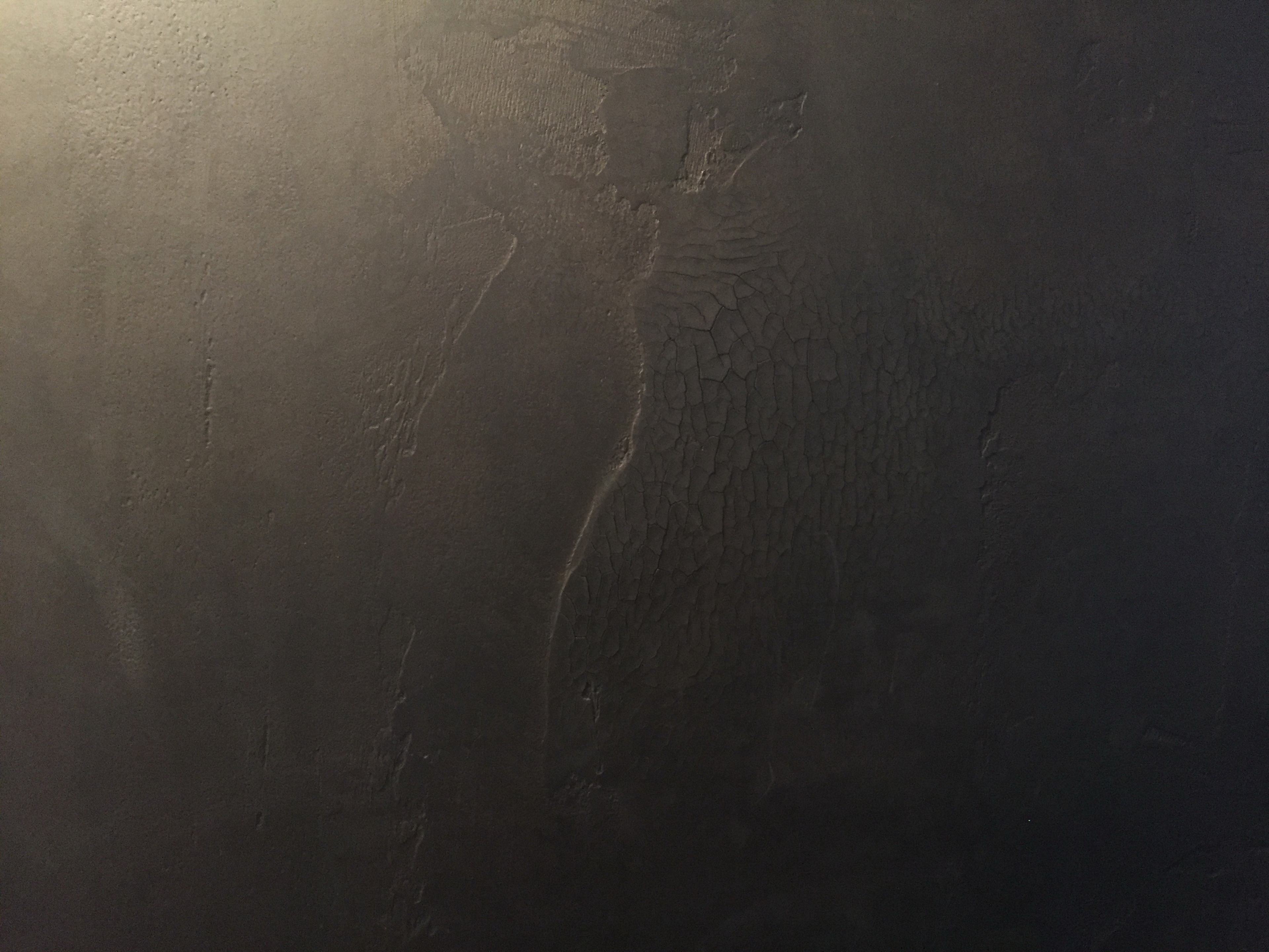 Intonaco di finitura in argilla a grana fine TerraVista Wabi Pepe Nero