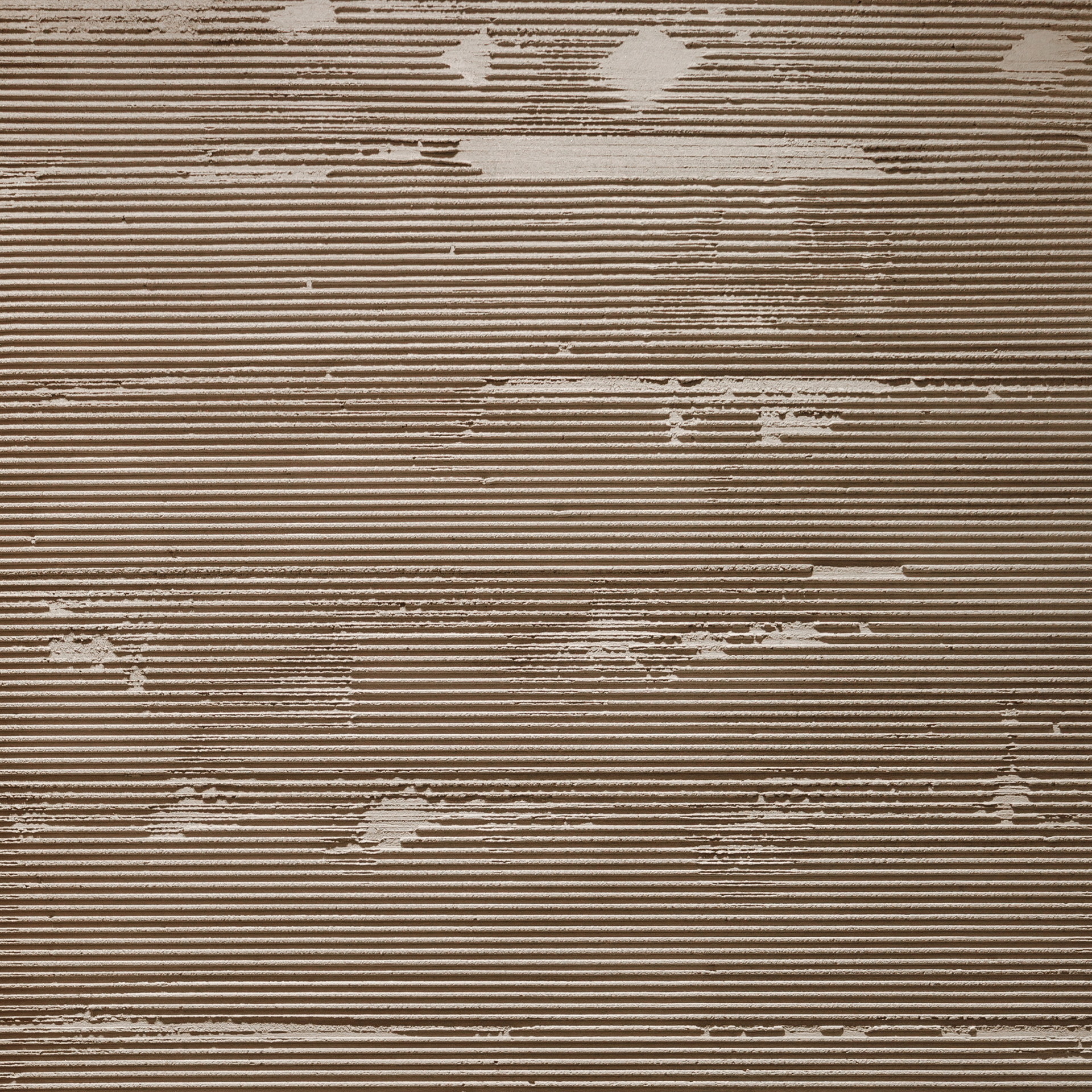 Wide selection of clay finishes in multiple colours applied to walls, floors, displays and panelling of the new MATTEOBRIONI flagship store in the CIMEN centre of Shanghai designed by UD Studio. Photography: courtesy of GEECASA